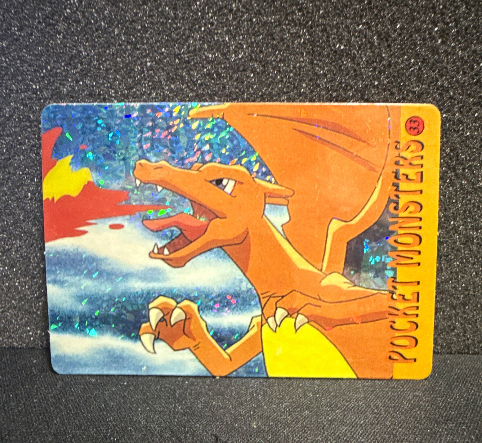 Pocket Monsters Pokemon Charizard Vending Prism Vintage #33