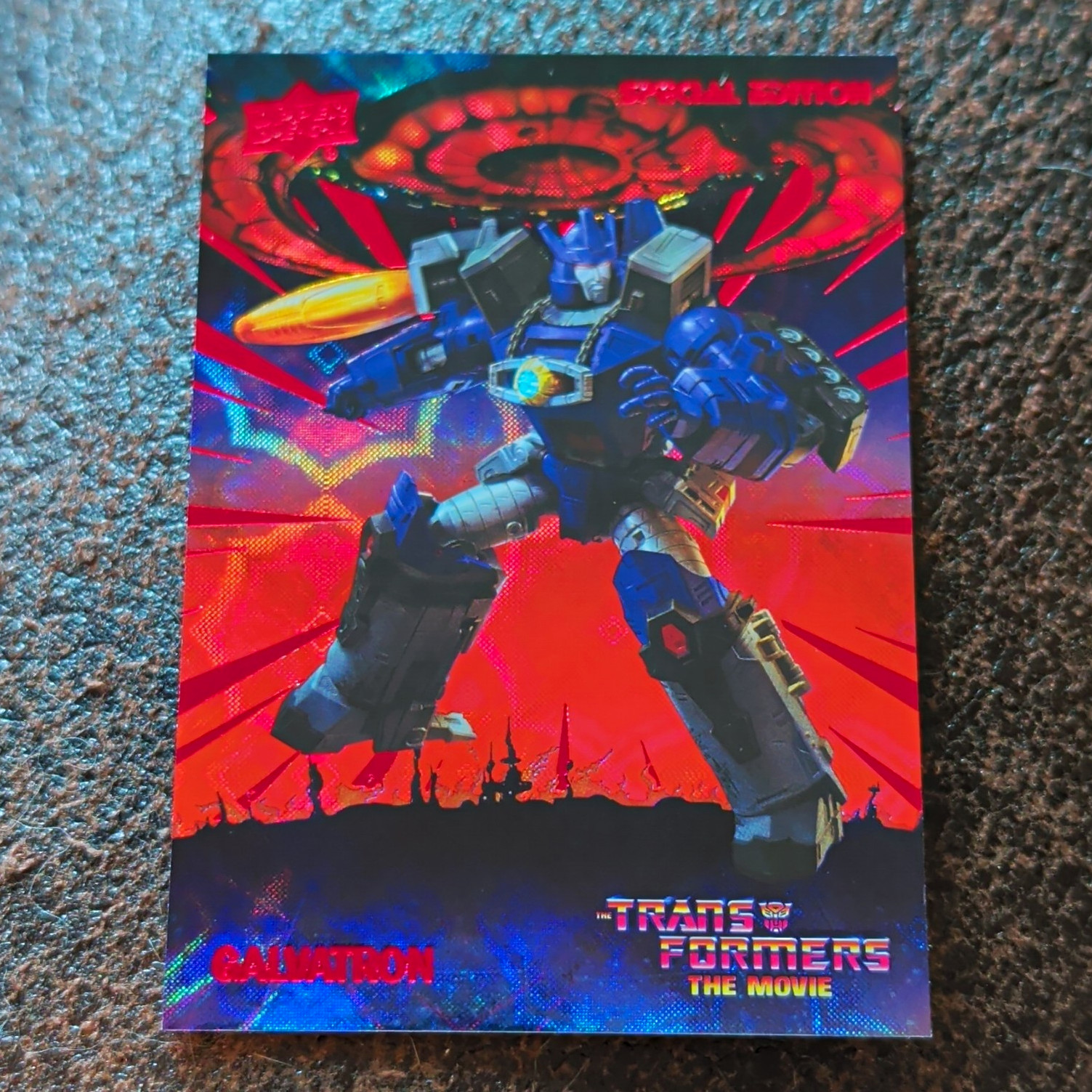 Upper Deck Transformers: The Movie 40th Anniv Galvatron #10 PR1986
