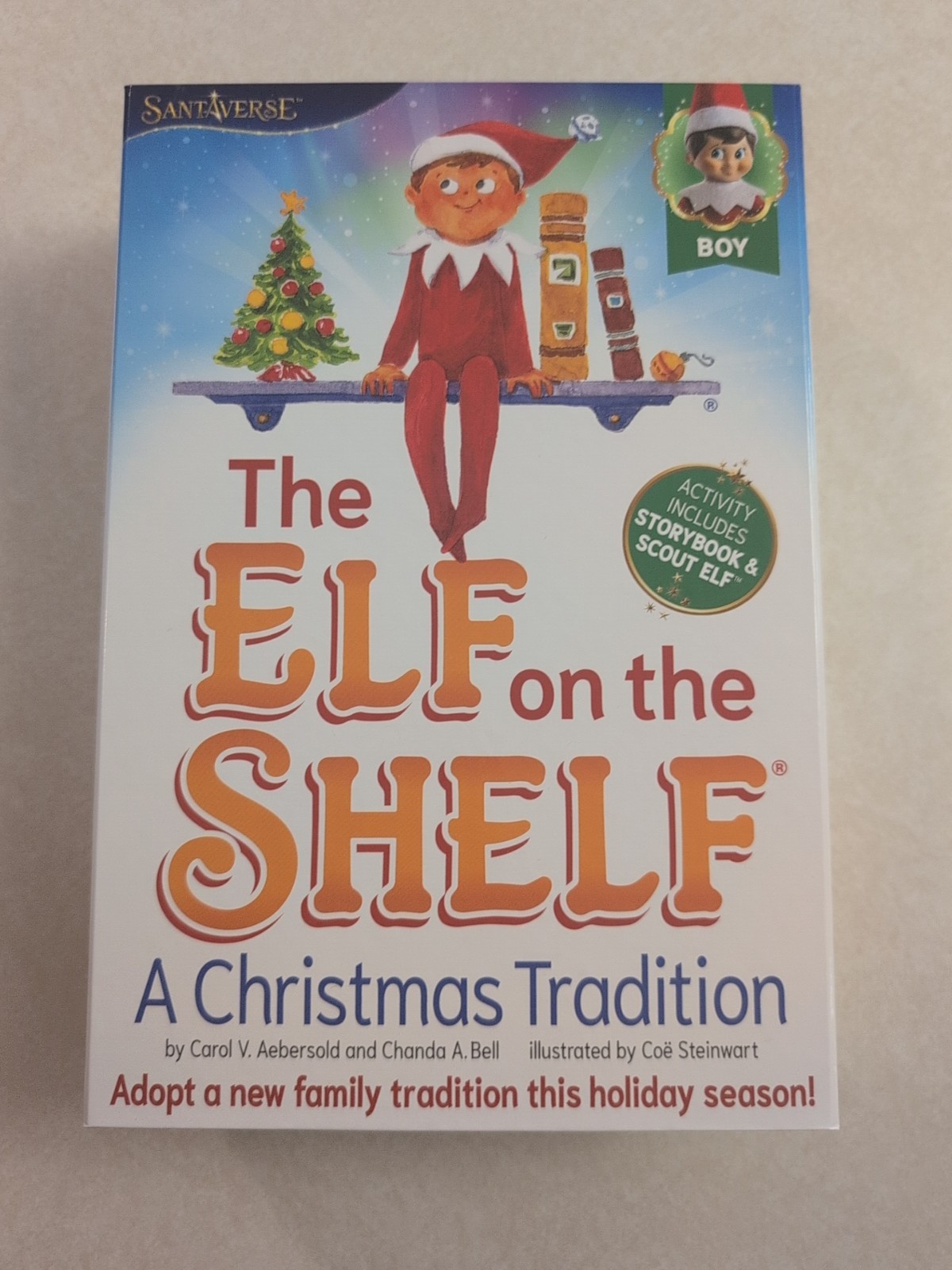 Elf on the Shelf : A Christmas Tradition--Boy