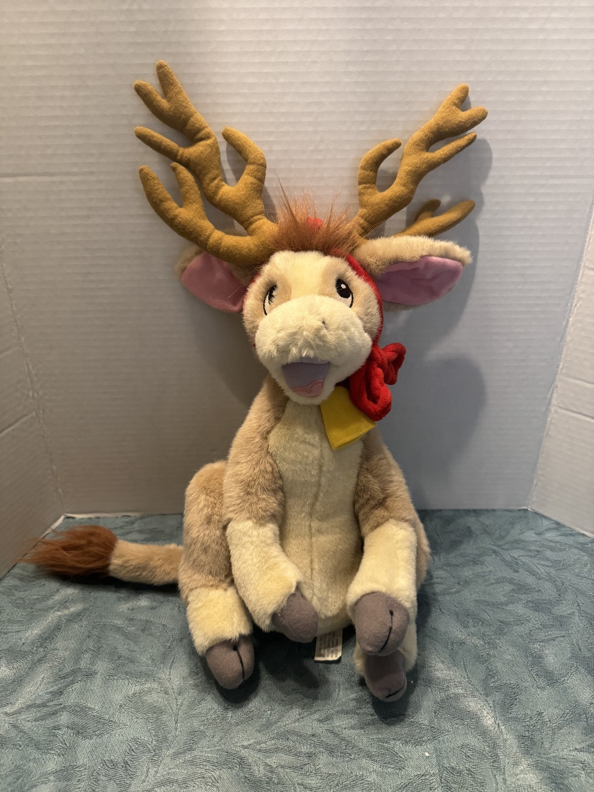 Vintage 1997 Annabelle's Wish Reindeer Plush 16”  Christmas Holiday Movie