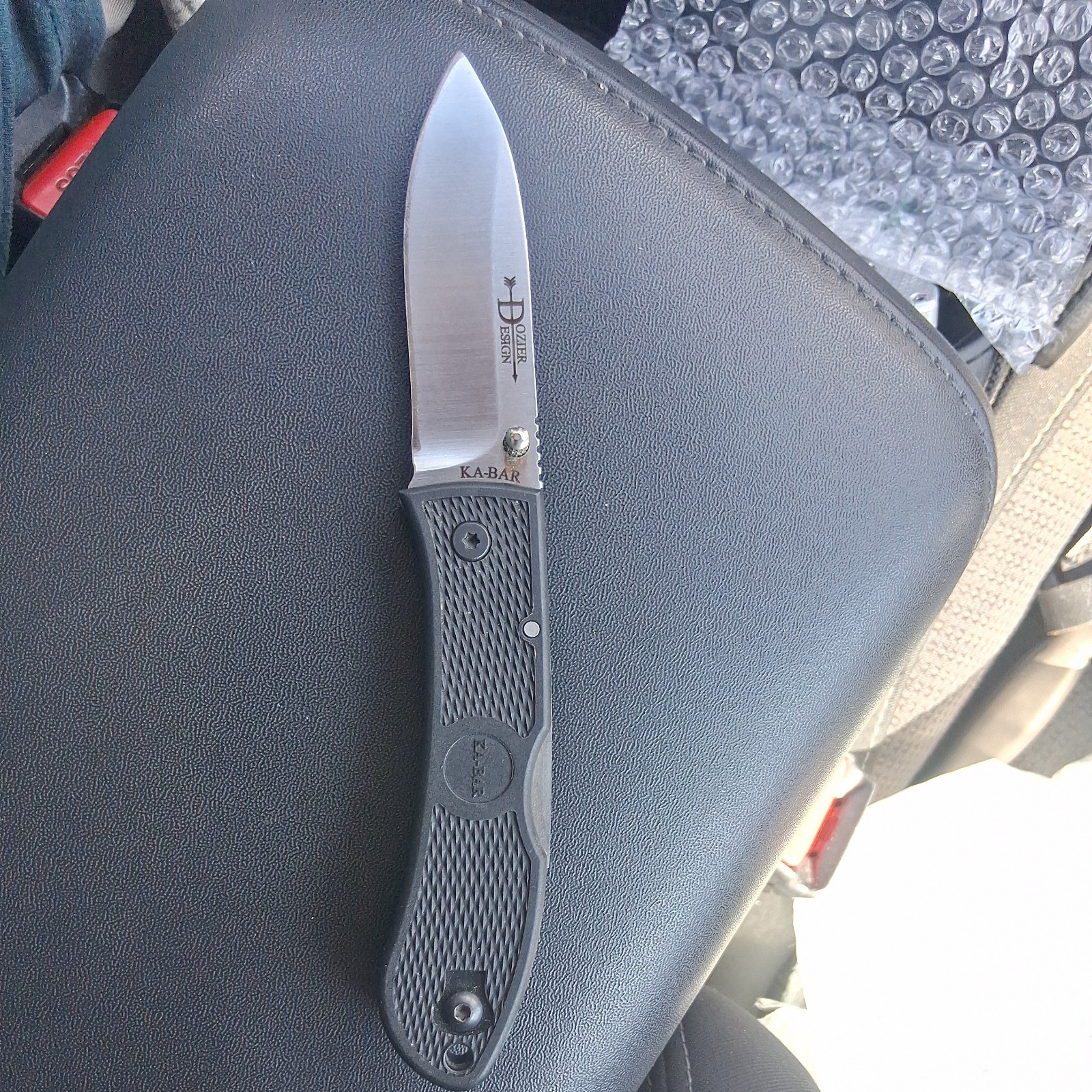 Ka-Bar Dozier Lockback Folding Knife 3\