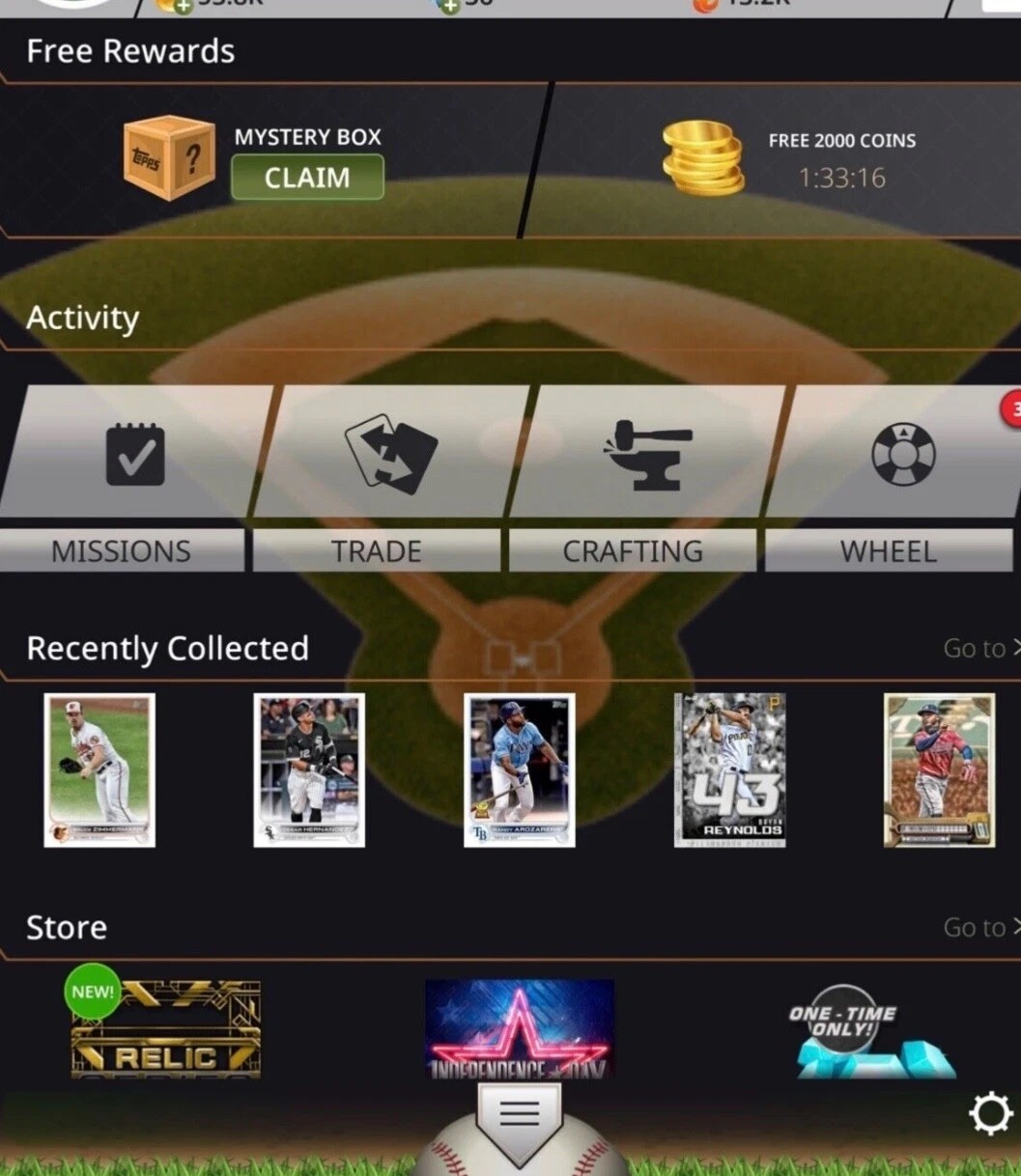 Topps Bunt  or Slam ,Digital Any  54 Cards For $1.50