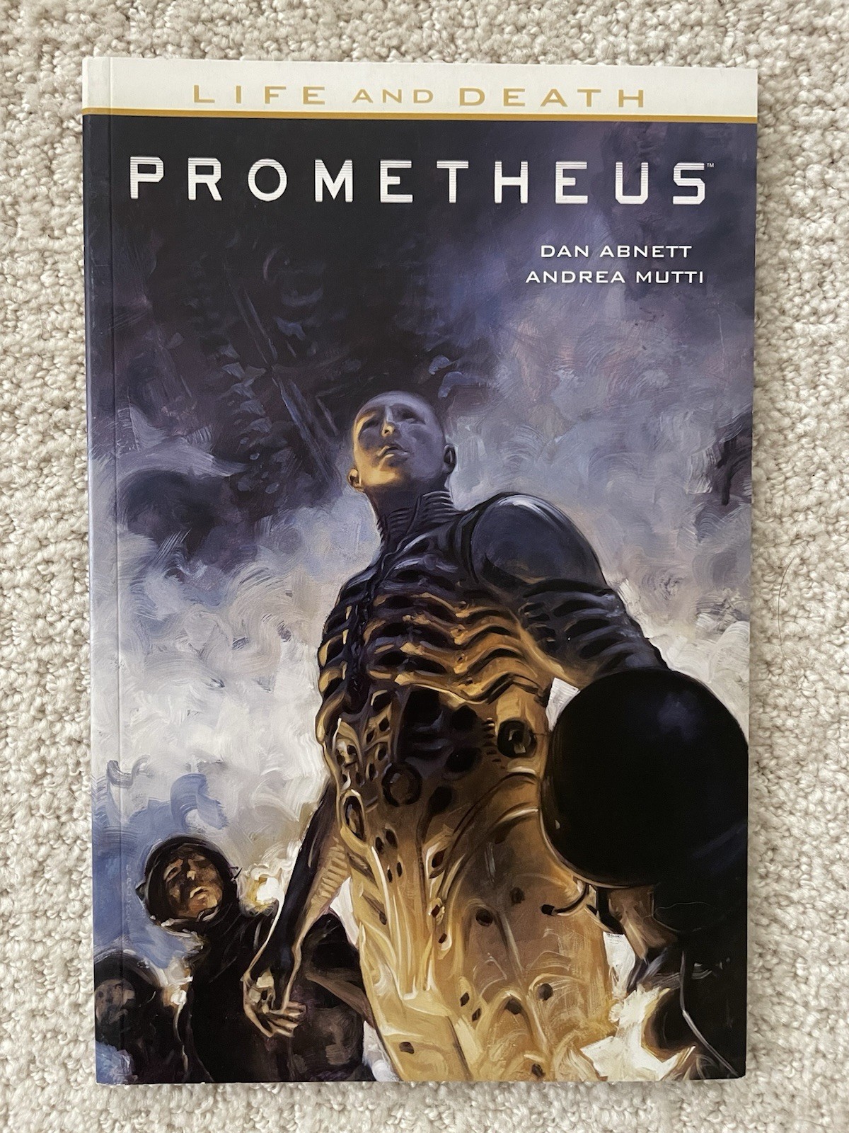 PROMETHEUS: LIFE AND DEATH Dan Abnett Aliens Dark Horse OOP TPB RARE