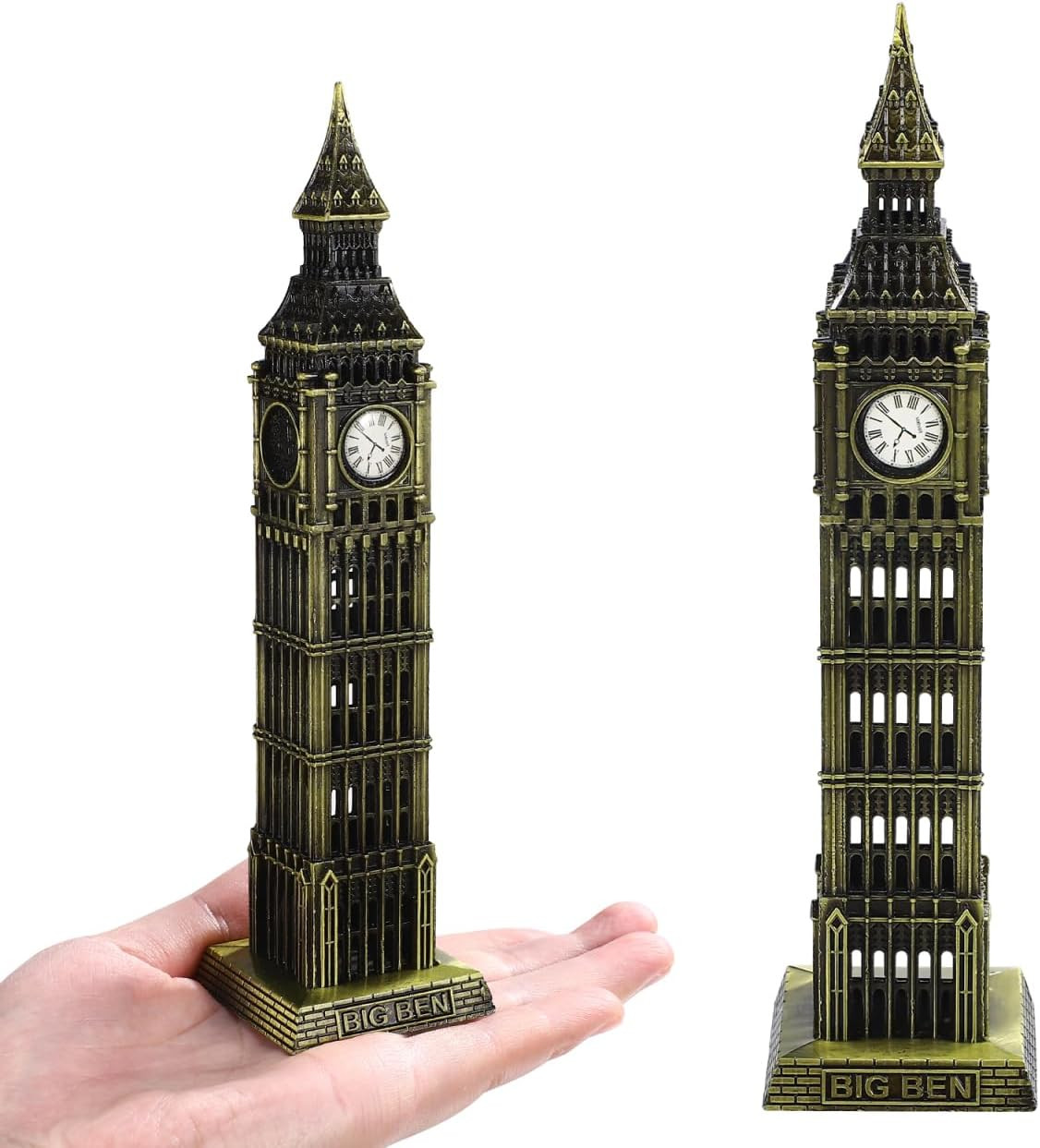 7 Inch Big Ben Statue for London Souvenir: Alloy Big Ben Building