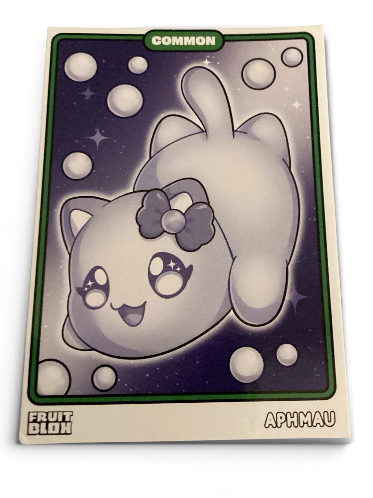 Aphmau Fruit Blox Trading Card Series 1 Pearl Cat APH6
