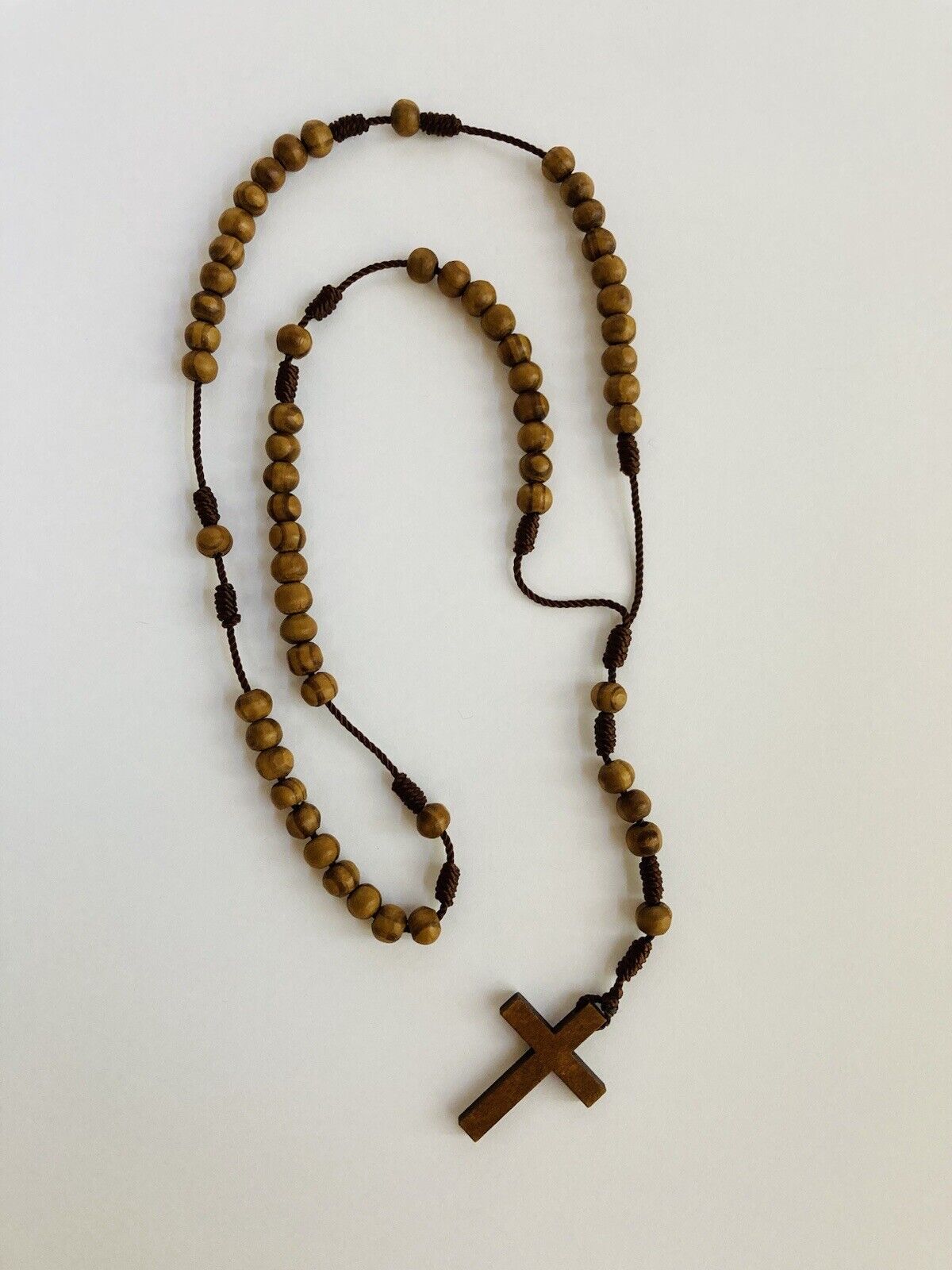 Catholic Wooden Bead Rosary  Rosary Beads Catholic  Rosarios Para