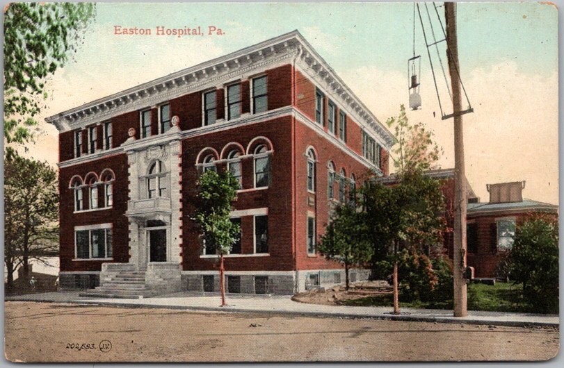 c1910s EASTON, Pennsylvania Postcard \