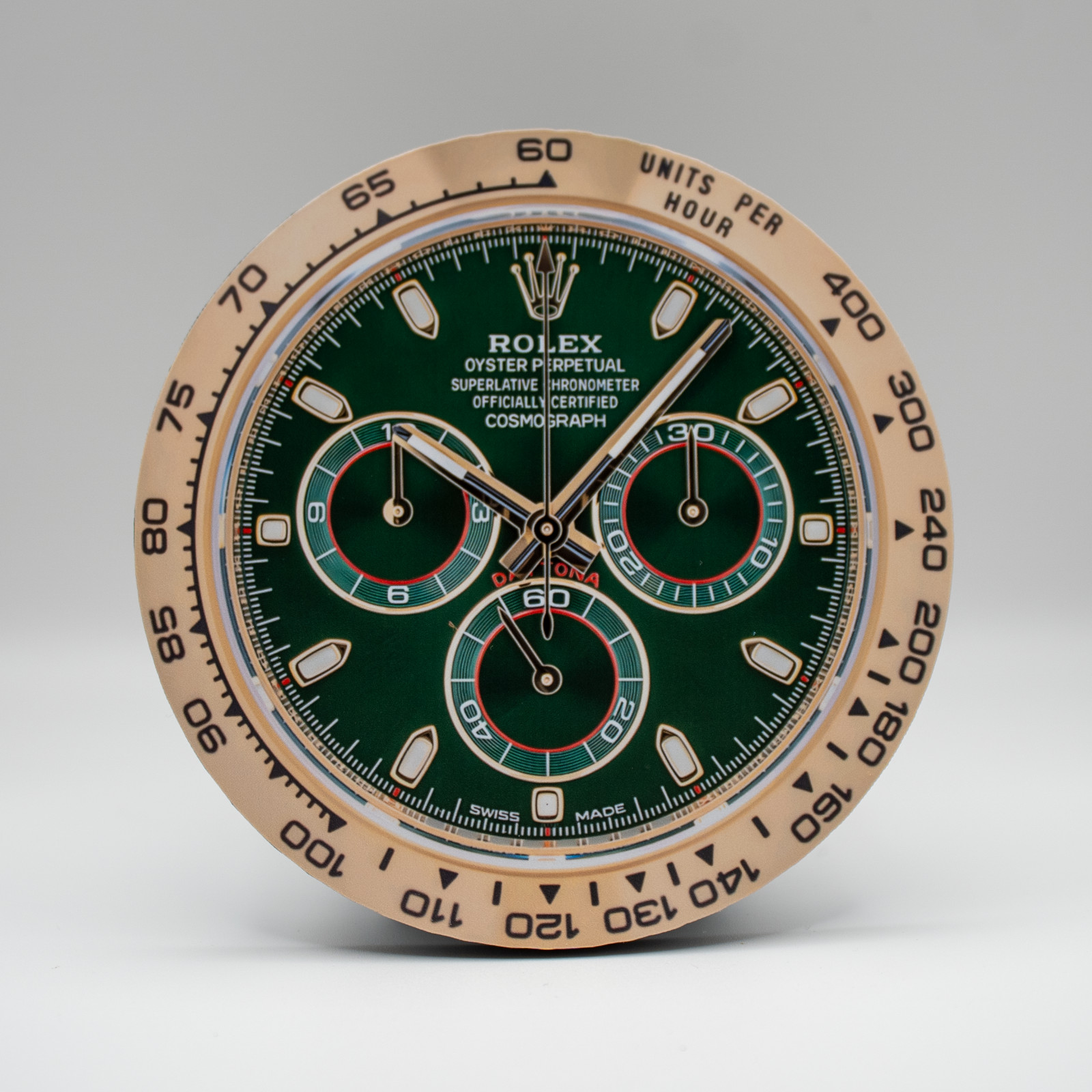 ROLEX Daytona John Mayer 116508 Green Dial Luxury Watch Coaster Decor Bar Gift