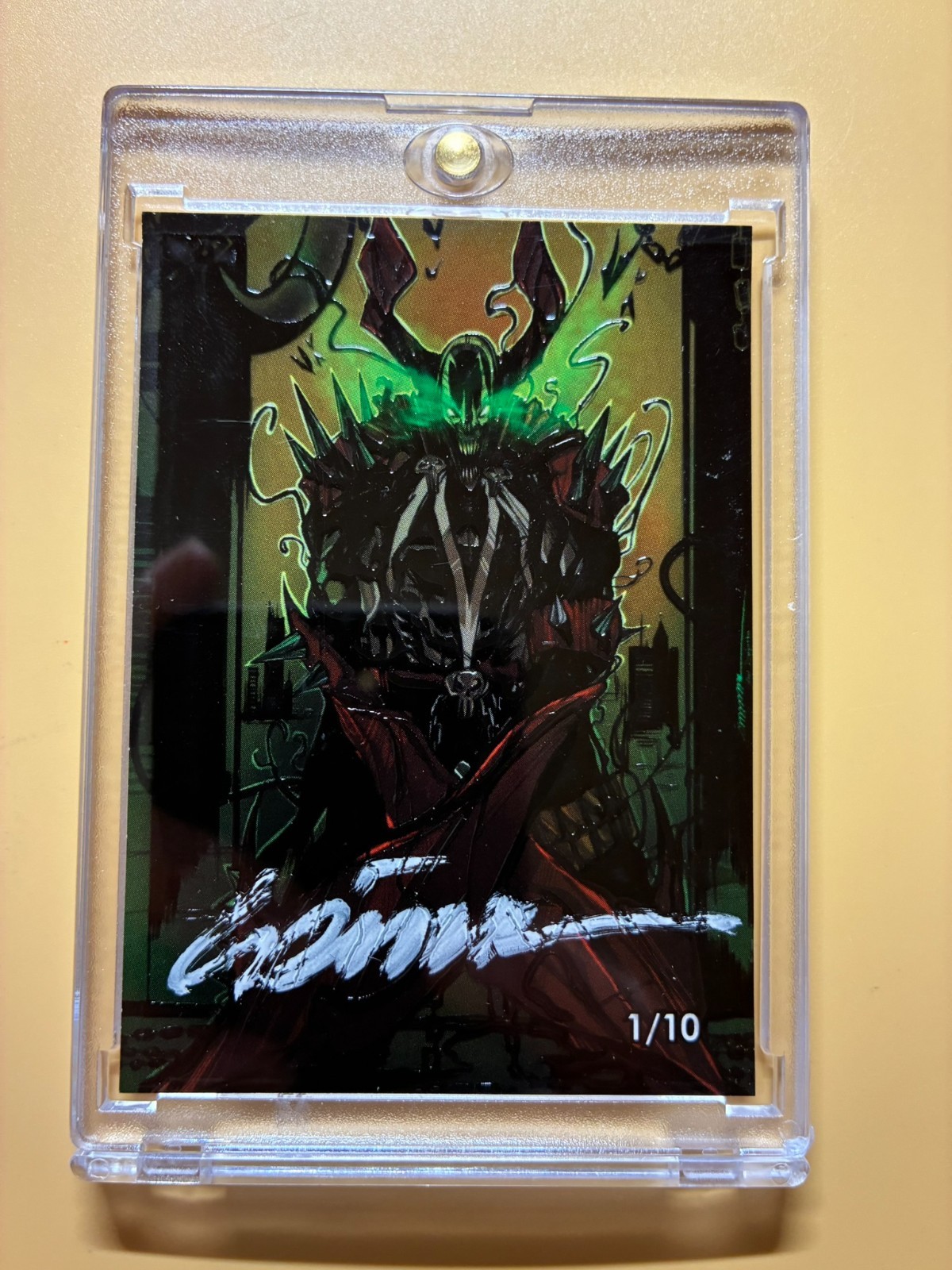 GORKEM DEMIR VENOMIZED SPAWN EMBOSSED LIMITED TO 1/10 - ALPHA GORKEM DEMIR VENOMIZED SPAWN EMBOSSED LIMITED TO 1/10 - ALPHA