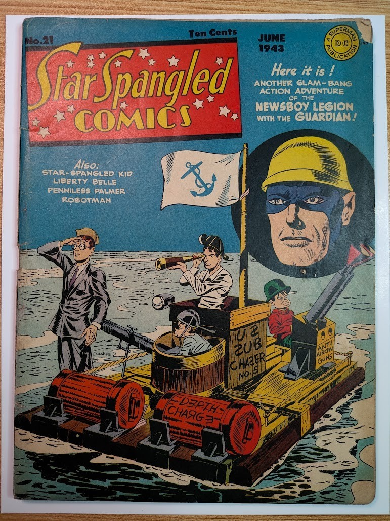 Star-Spangled Comics #21 DC 1943 (VG-) 