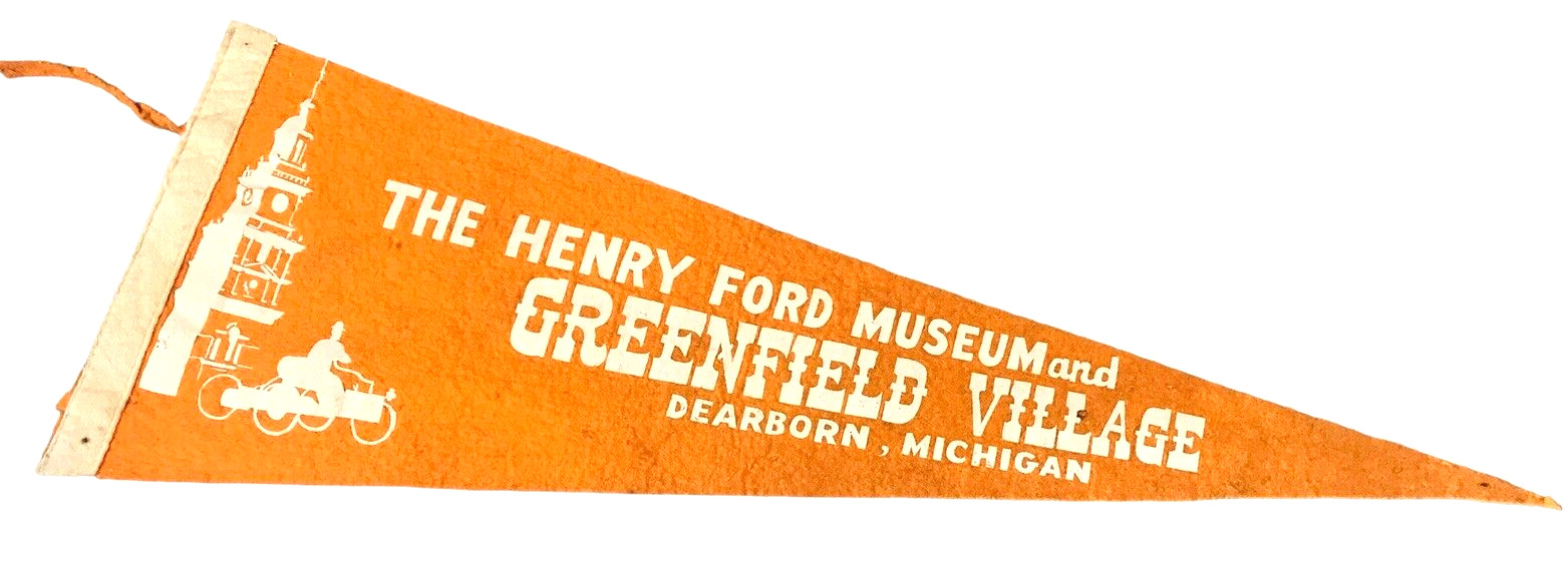 Vintage HENRY FORD MUSEUM Greenfield Village Souvenir 15\