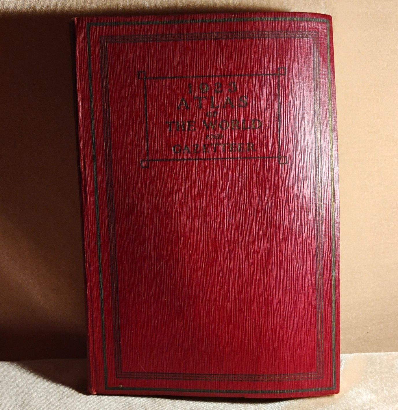 1923 Atlas of the World and Gazetteer - Funk & Wagnalls Company