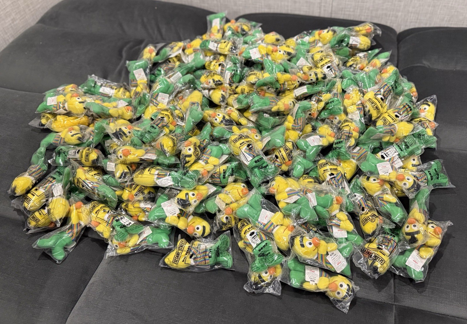 Sesame Street BERT Kellogg’s - Lot of 200 @ just $2 each.