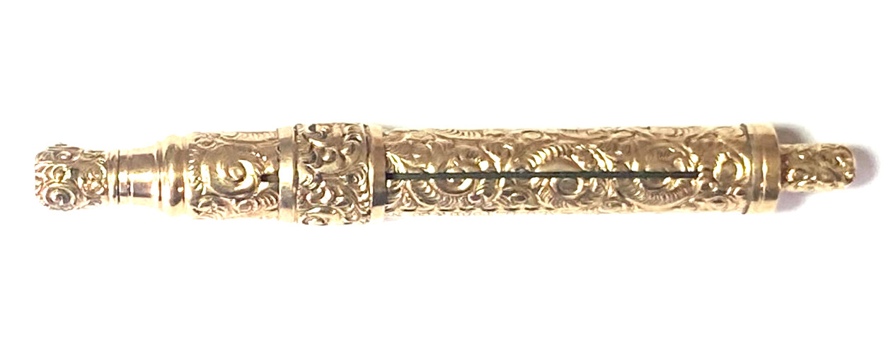 Mabie Todd No 5 Telescoping Dip Pen & Mechanical Pencil 7\