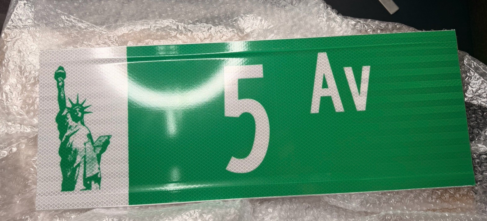 5th Avenue Street Sign | NYC DOT Official Limited Edition 19/ 35