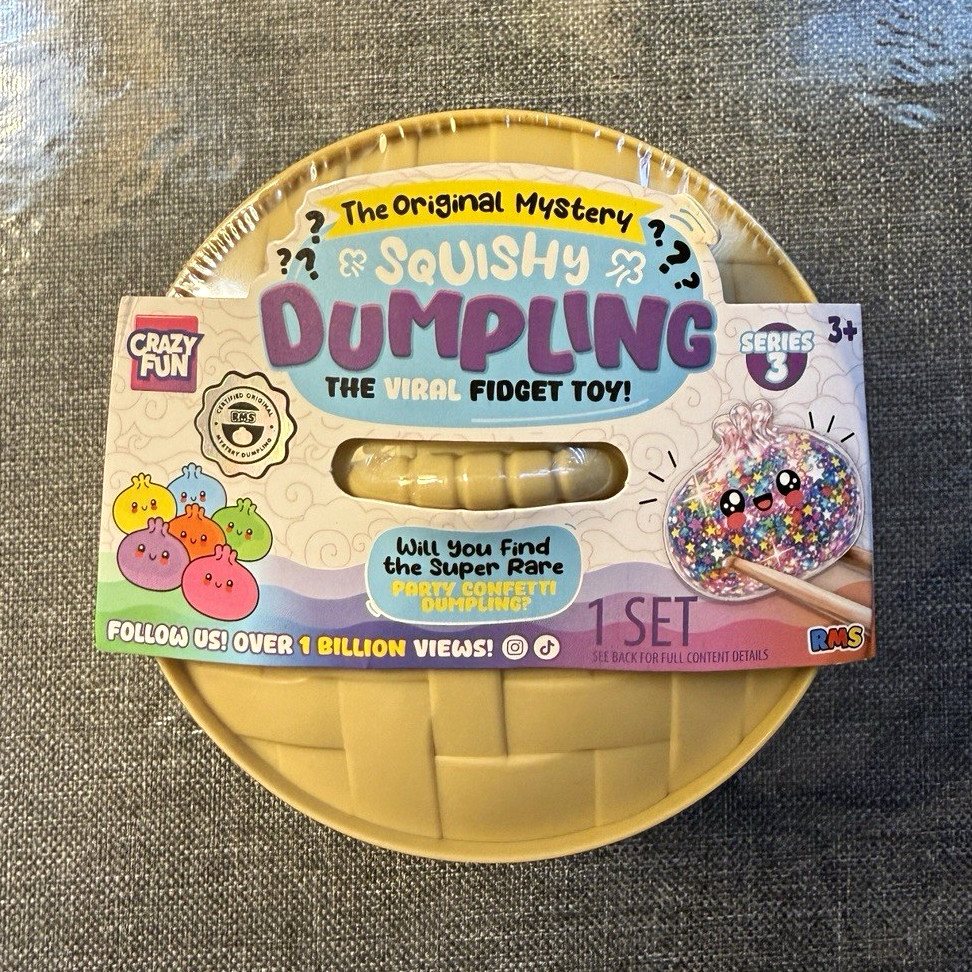 Confirmed RARE RMS Crazy Fun Target Confetti Dumpling Series - sealed