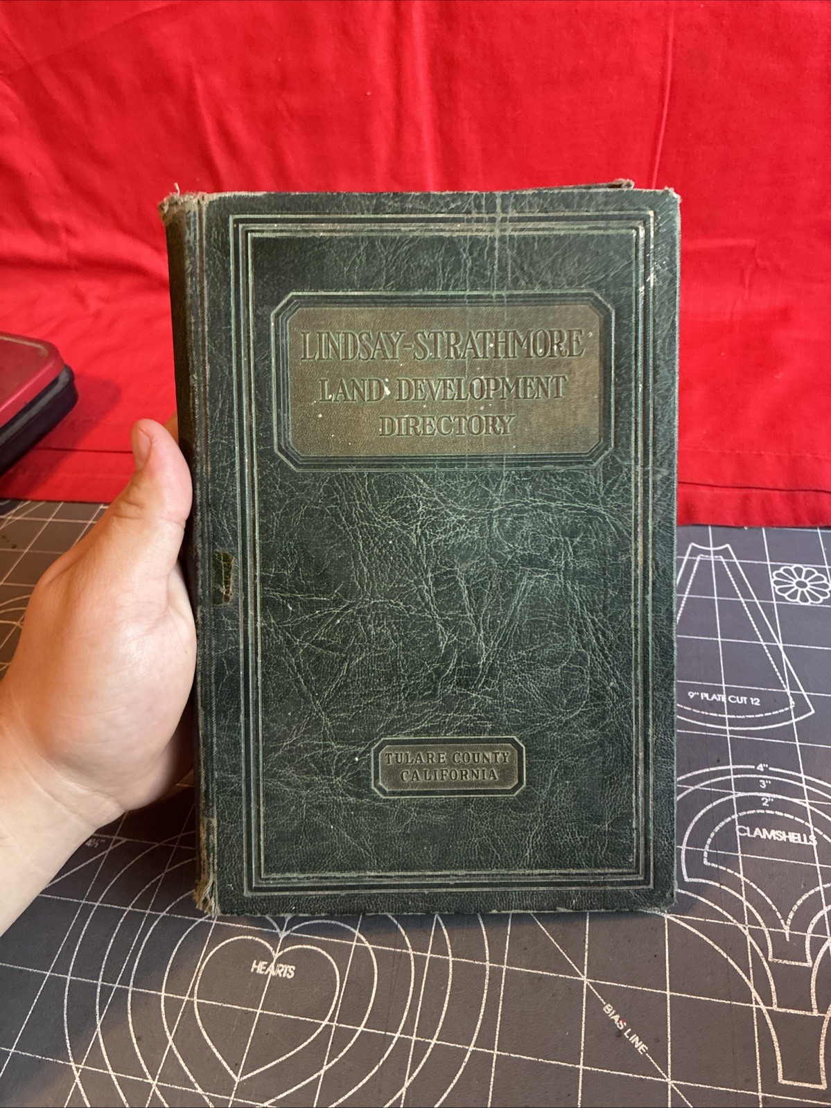 Vintage 1929 Lindsay Strathmore Land Development Directory Extremely Rare Item Vintage 1929 Lindsay Strathmore Land Development Directory Extremely Rare Item