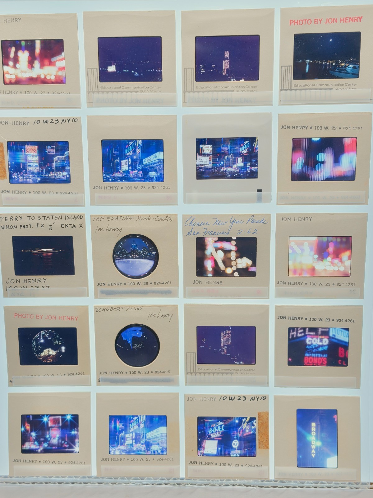 20 Vintage 35mm Slides Times Square NYC Neon Bond Clothes Rock Center Jon Henry 20 Vintage 35mm Slides Times Square NYC Neon Bond Clothes Rock Center Jon Henry