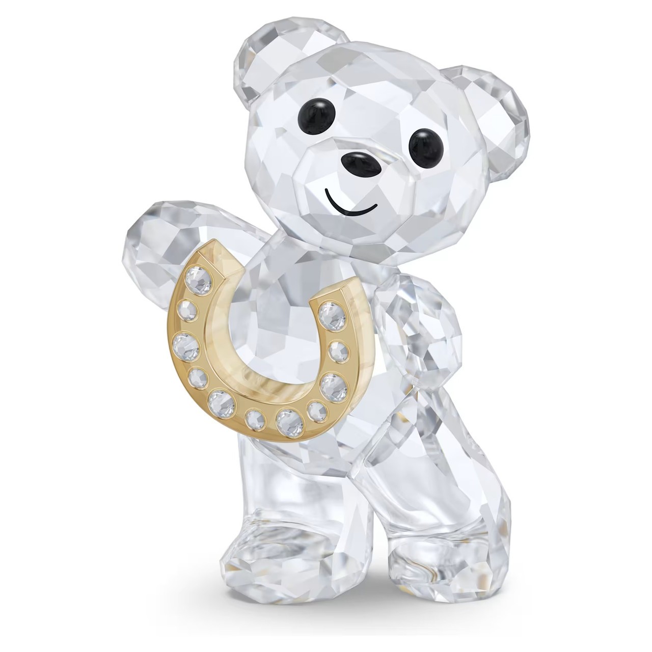 Swarovski Kris Bear Lucky Horseshoe, White, 5750754 Designer: Parichehr Shirazi