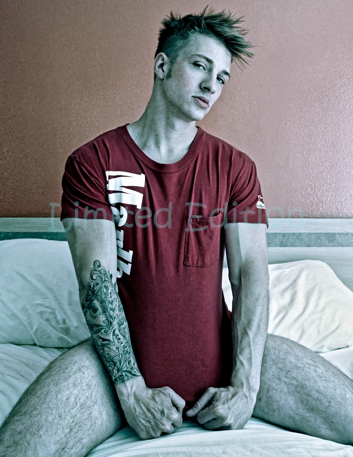 Handsome Male Nude Physique Gay Men Limited Edition Photo 8.5x11 1.21