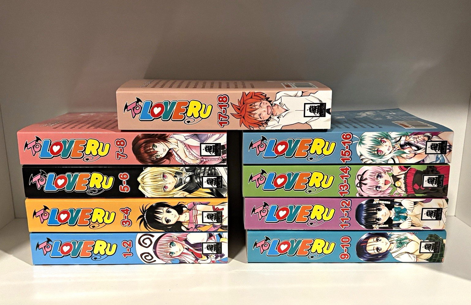 TO LOVE RU Manga Lot Vol. 1-18, English Softcover, Seven Seas Entertainment TO LOVE RU Manga Lot Vol. 1-18, English Softcover, Seven Seas Entertainment