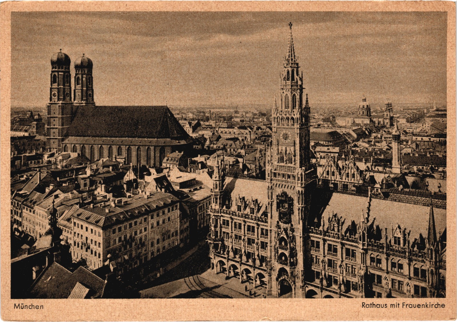 Rathaus Bremen Germany Town Hall Vintage Postcard Posted