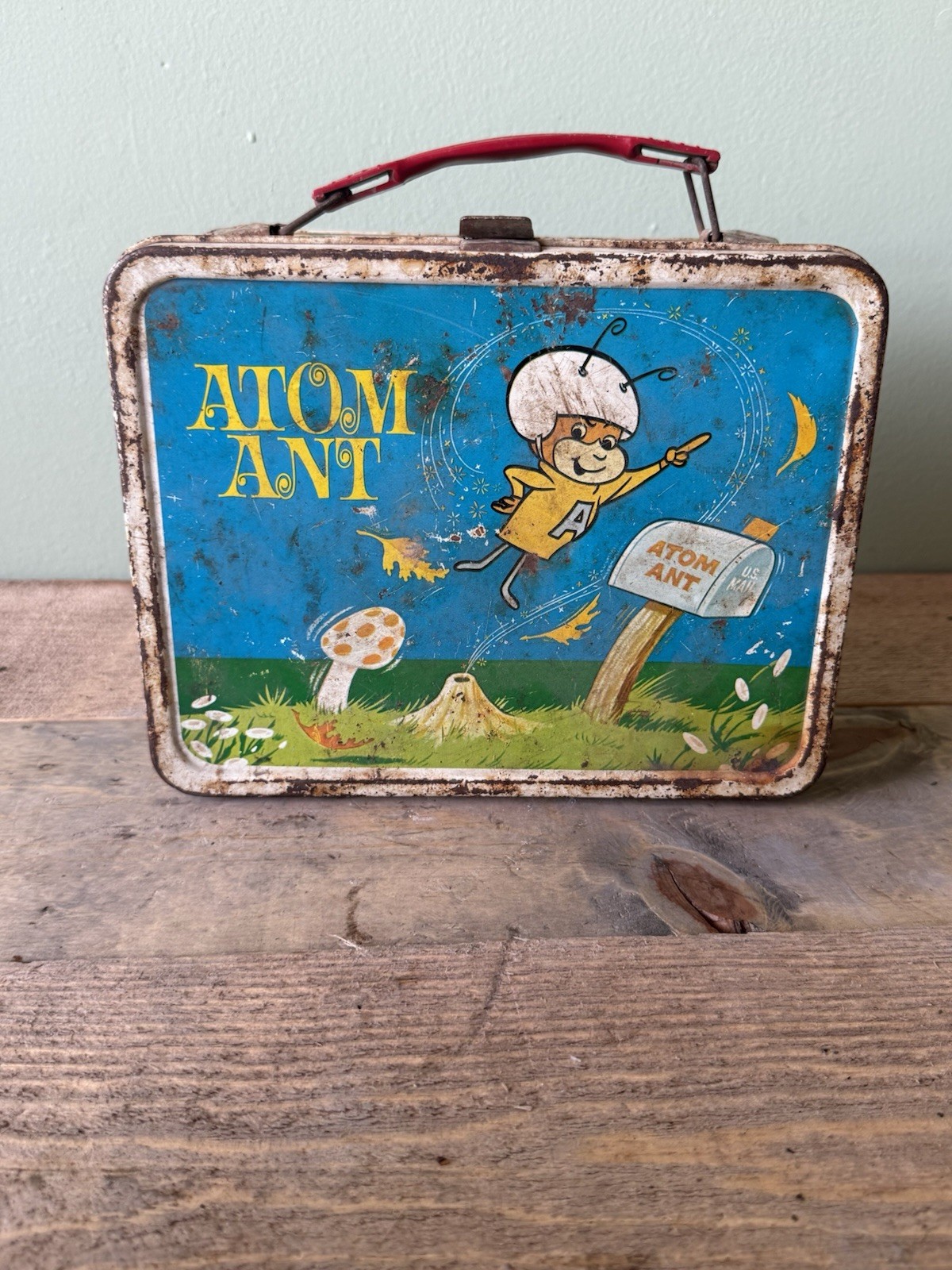Vintage 1966 Atom Ant/Secret Squirrel Lunch Box - No Thermos Vintage 1966 Atom Ant/Secret Squirrel Lunch Box - No Thermos