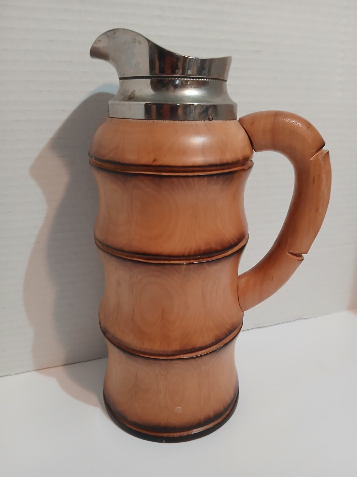 Rare Aldo Turo For Macabo Bamboo Thermos Estate Find 11\