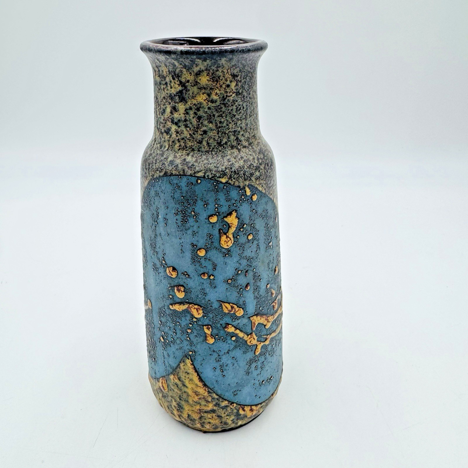 VTG Carstens Tonnieshof Ankara Vase Helmut Scholtis West German Pottery 8.25 MCM
