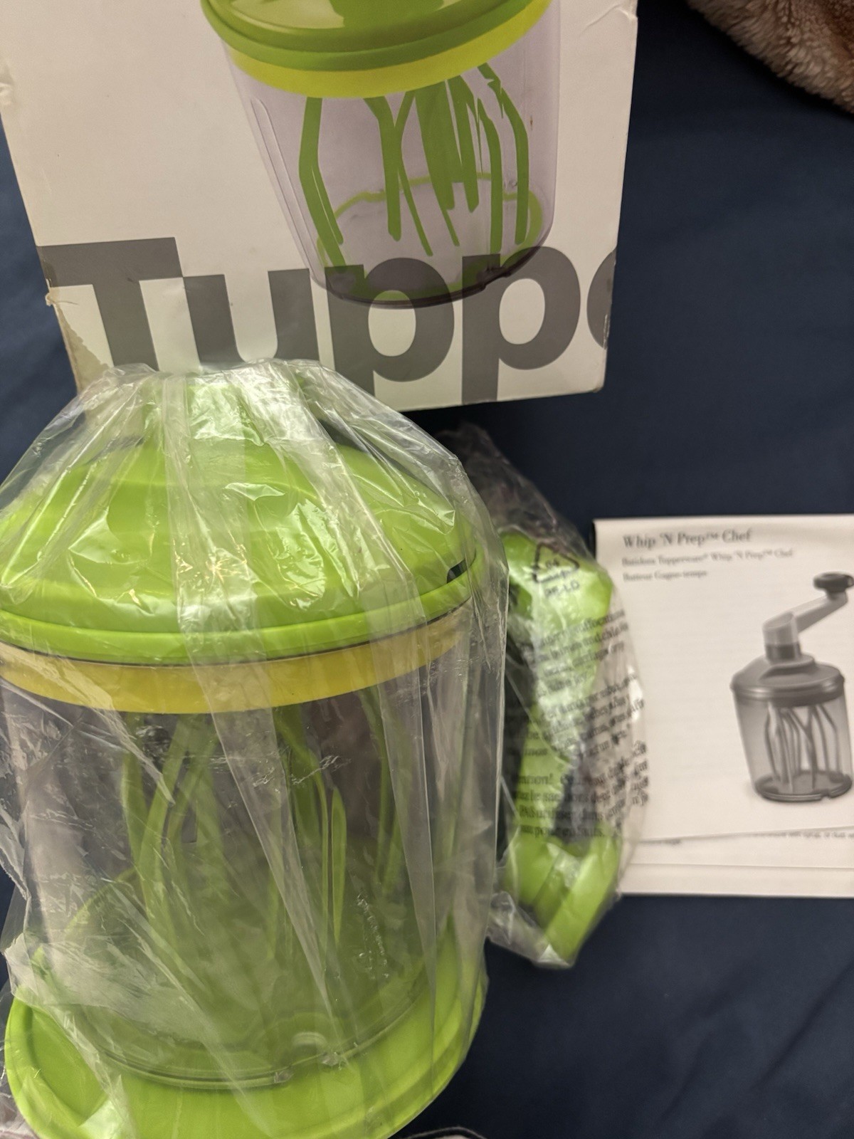 Tupperware Whip \'N Prep Mix Chef Frosting Meringue Mixer - New-Open box