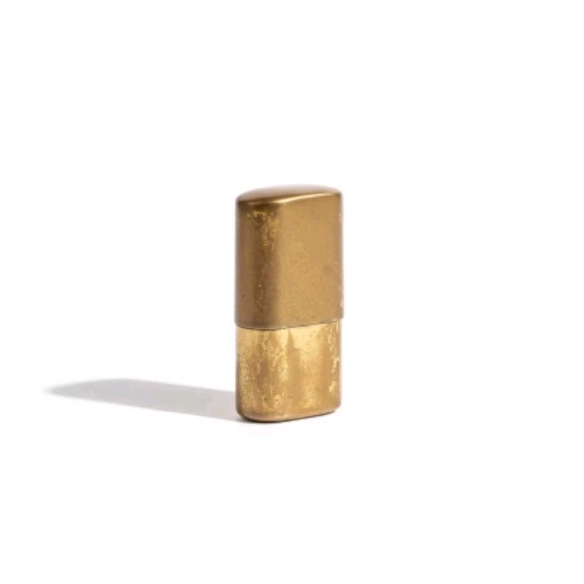 GUC Pure Brass WWII Rare Snuff/Hiding Bottle