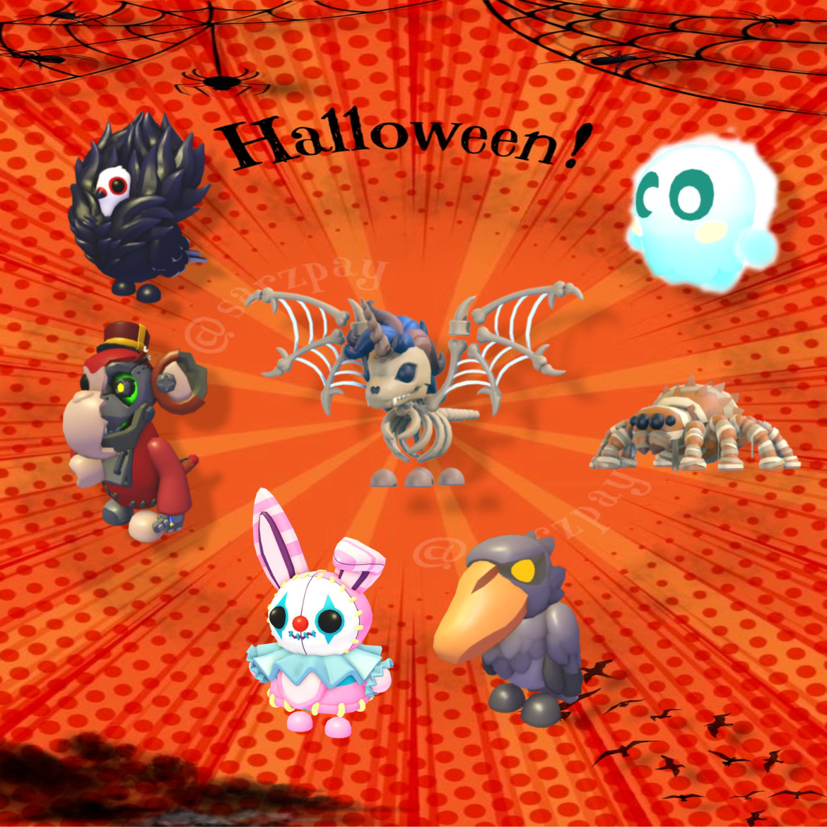 Halloween - Stitches, Skelicorn, Jumpscare
