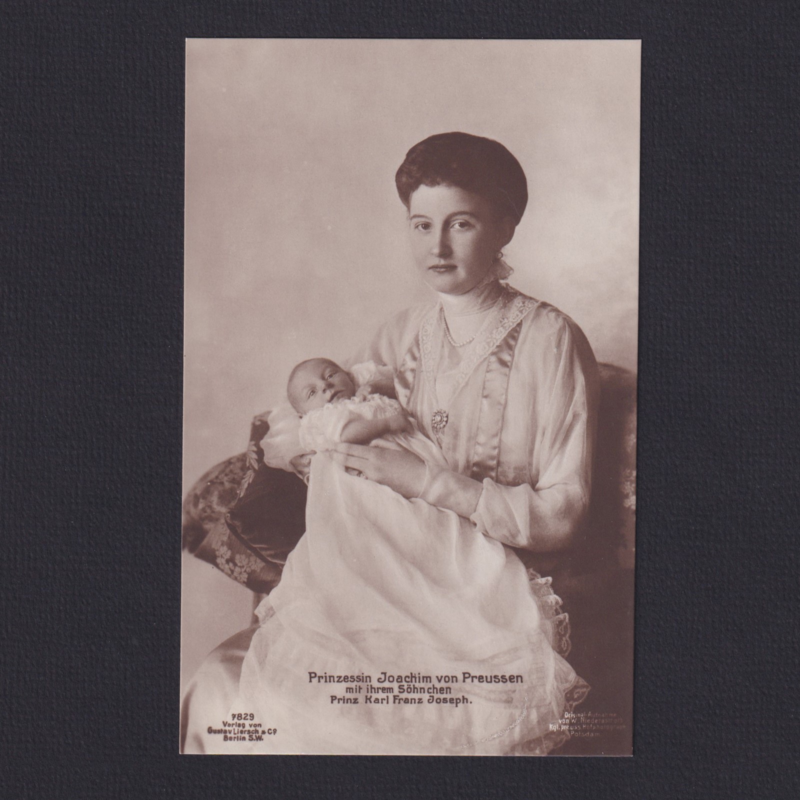 GERMANY, Postcard, Princess Marie-Auguste of Anhalt & Prince Karl Franz, Unused
