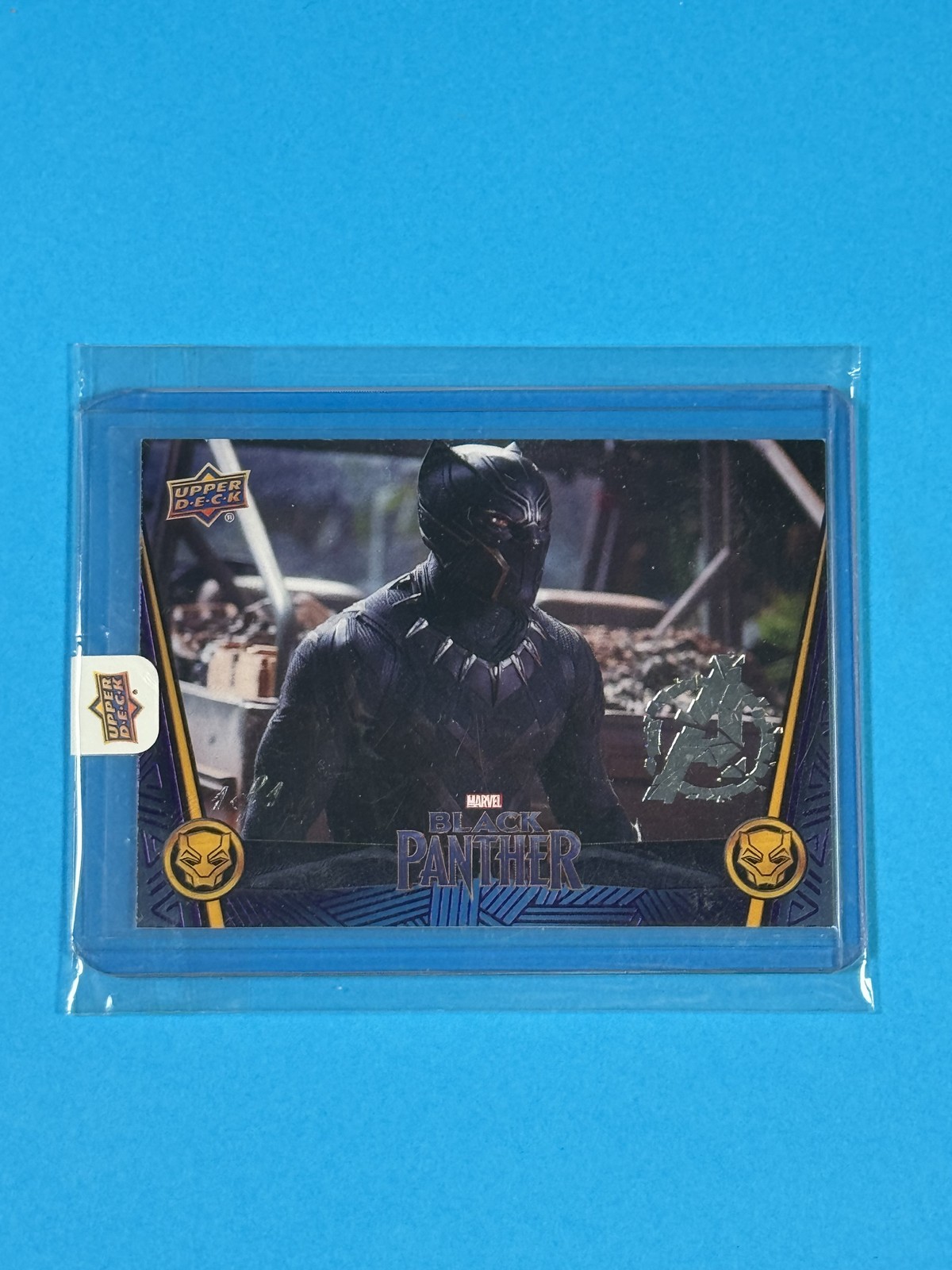 2020 UD Avengers Endgame Rewind Buyback 1 of 1 Black Panther #7 T'Challa Freezes