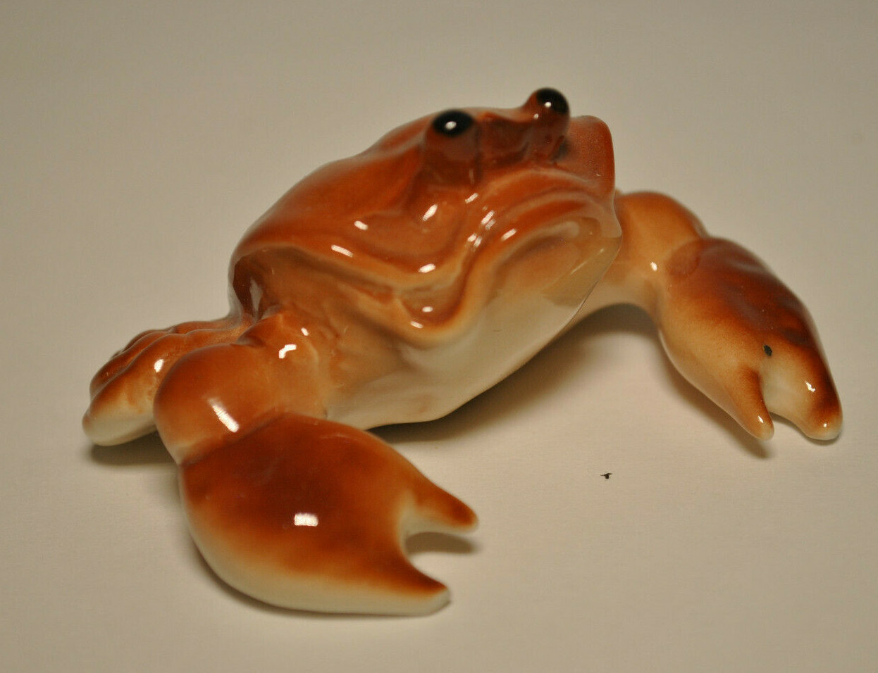 PORCELAIN Figurine CRAB.UNIQUE.RARE.Hand Painted
