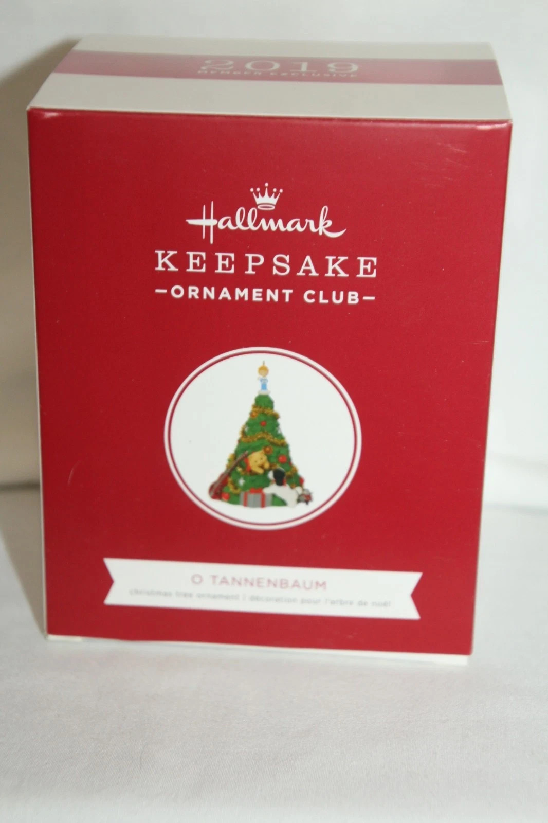HALLMARK KEEPSAKE 2019 O TANNENBAUM ORNAMENT --10-24-261