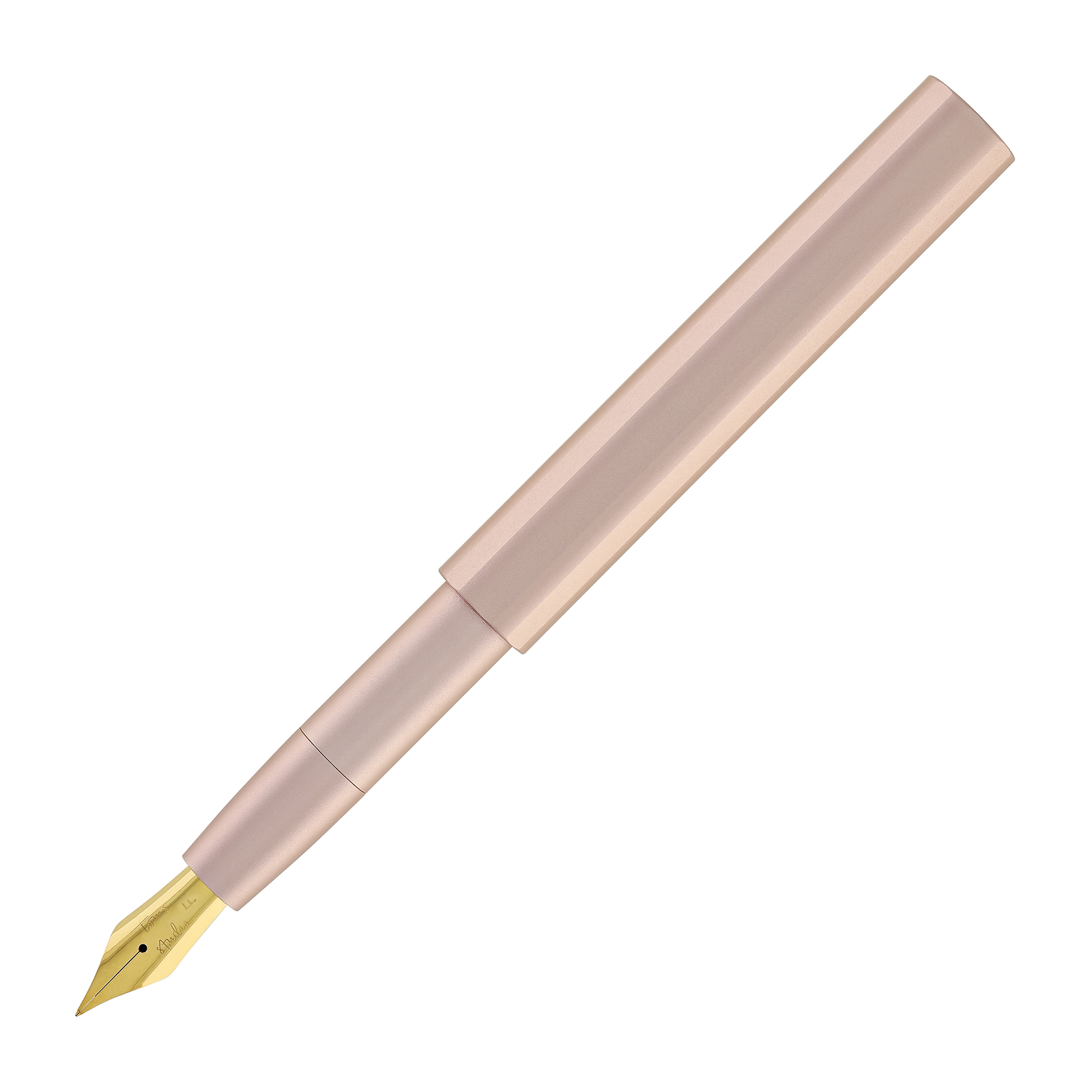 Tom's Studio Pocket Fountain Pen V2 in Blush - Medium - NEW in Box