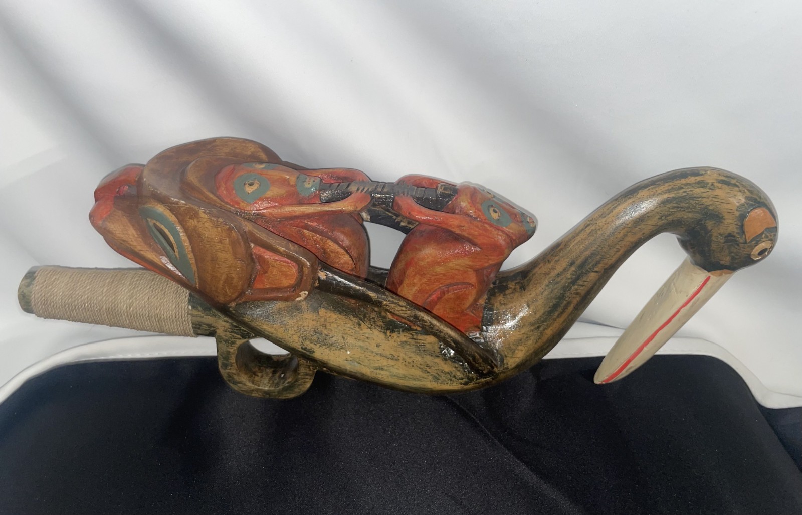 Northwest Coast Artifacts Ideas  Oyster Catcher Ceremonial  Shaman Dance Rattle