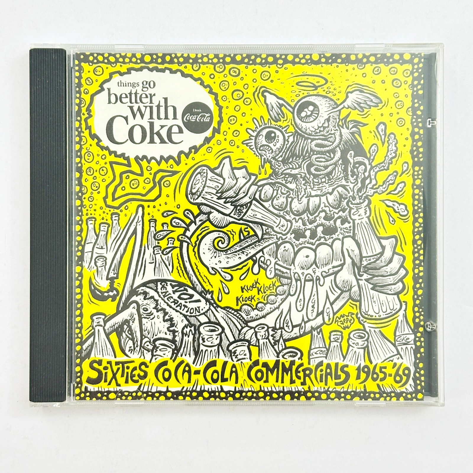 Coca Cola Things Go Better with Coke Soda Novelty Jingles 1965-1969 CD