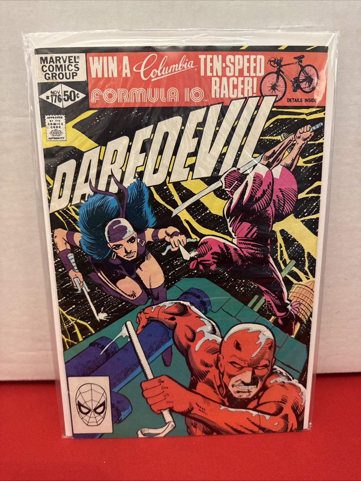 Daredevil #176 1981 1st Appearance Stick Frank Miller Elektra Direct Edition