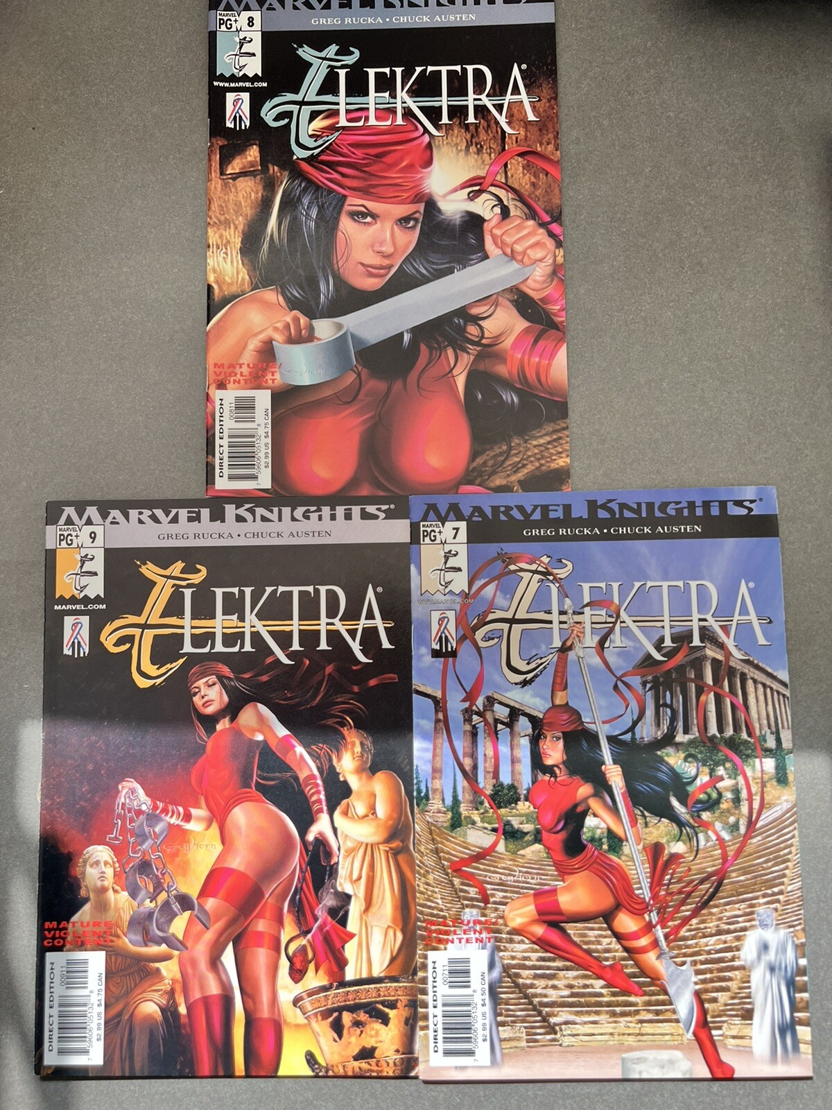 Electra Vol 2 No.#8 April 2002(NM,Mature/Violent Content).Chuck Austen/Greg...