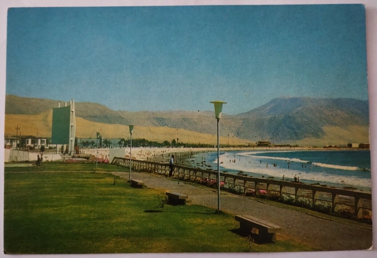 Chile Postcard Iquique Avenida Balmaceda