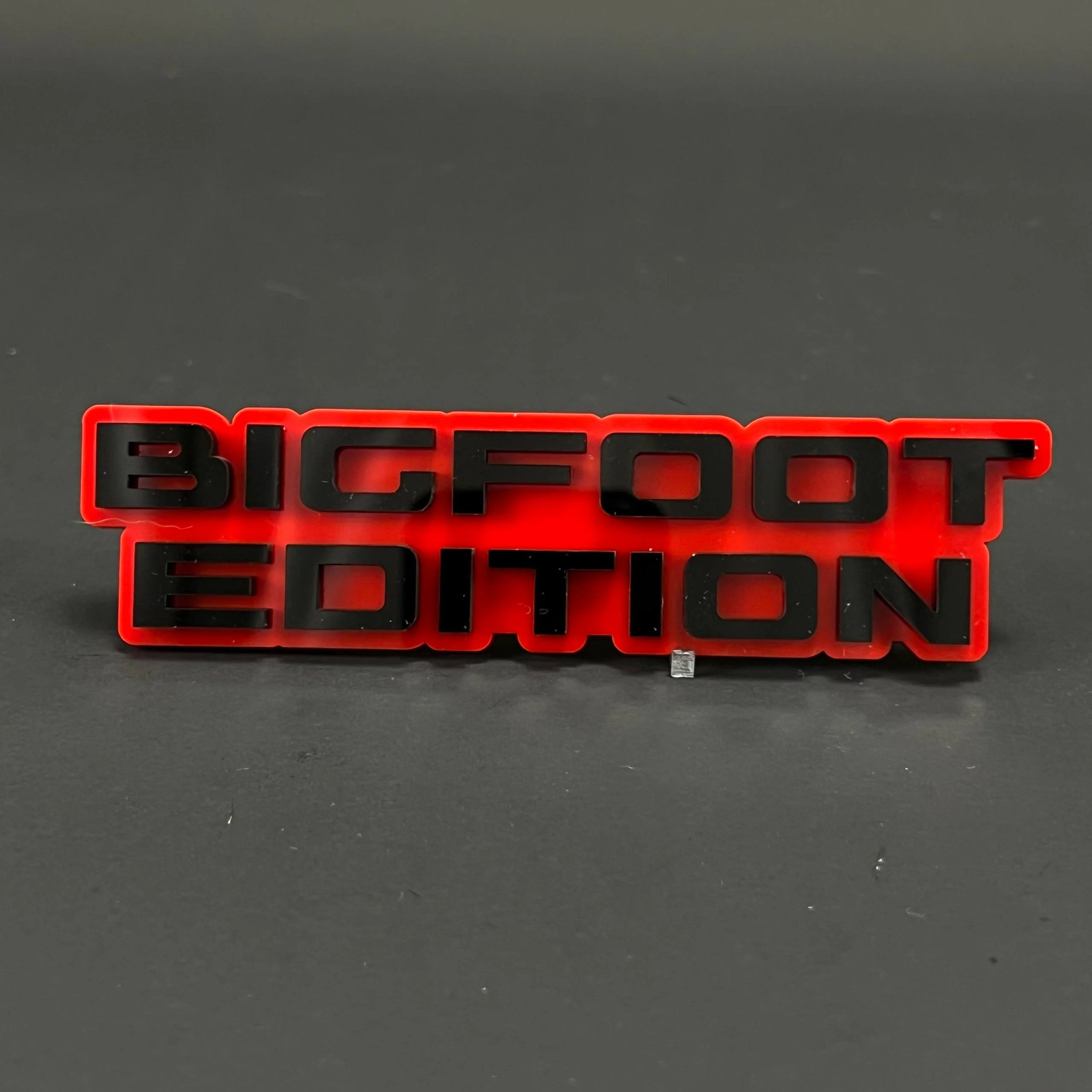 1PC BIGFOOT EDITION 3D Acrylic Badge - Car Truck Emblem Fender Sticker