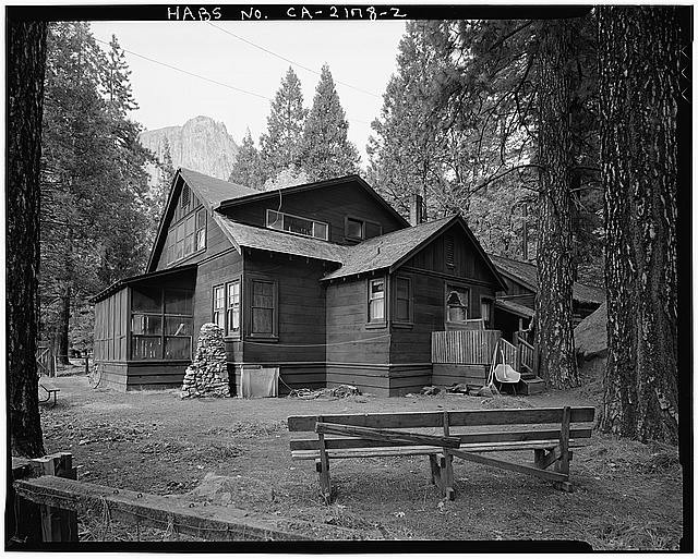 Yosemite Village California John Degnan House 1900s Exterior Front Side