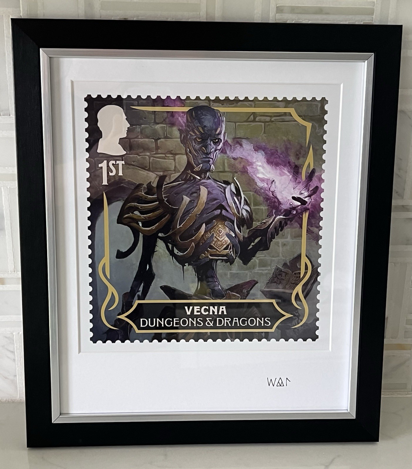 Wayne Reynolds Signed Vecna Print 22/150 – Framed – D&D Limited Edition Art  