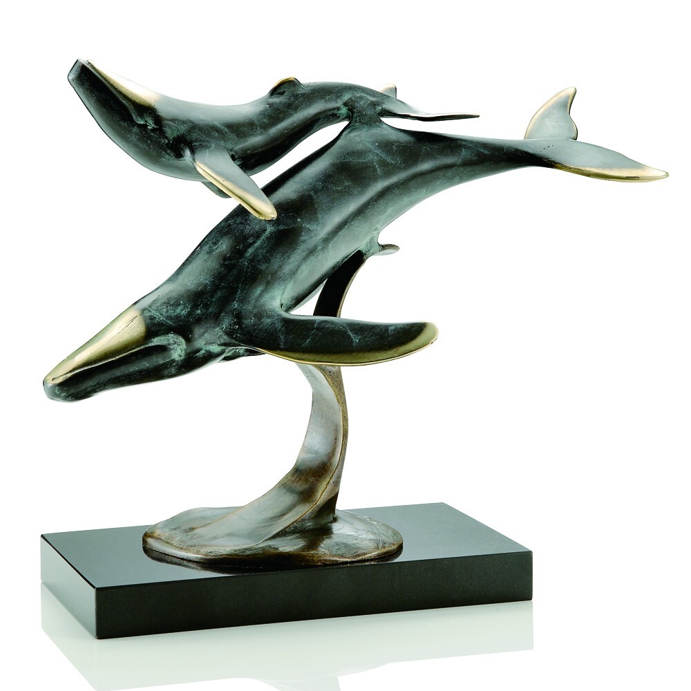 Whale Song Sea-Inspired Sculpture Wonderful Accent Home Decor Collectible