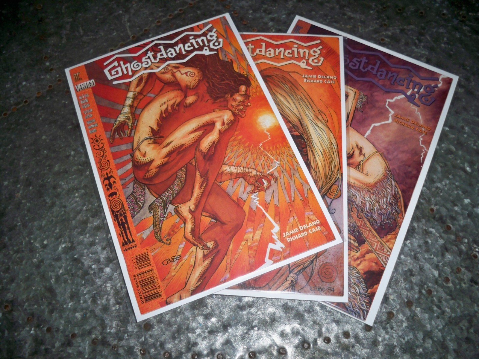 GhostDancing #1-6 Full Run 1995 Lot of 6 DC Vertigo Comics HIGH GRADE GhostDancing #1-6 Full Run 1995 Lot of 6 DC Vertigo Comics HIGH GRADE