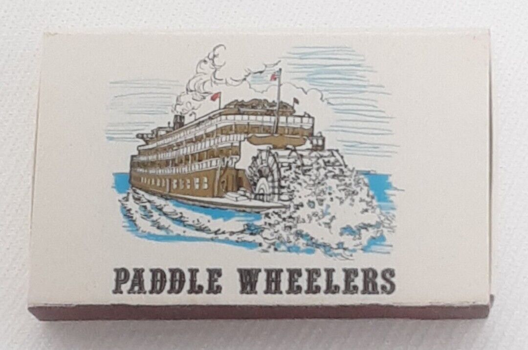 Matchbox Paddle Wheelers Reuben E Lee & Robert E Lee Restaurant Advertisement