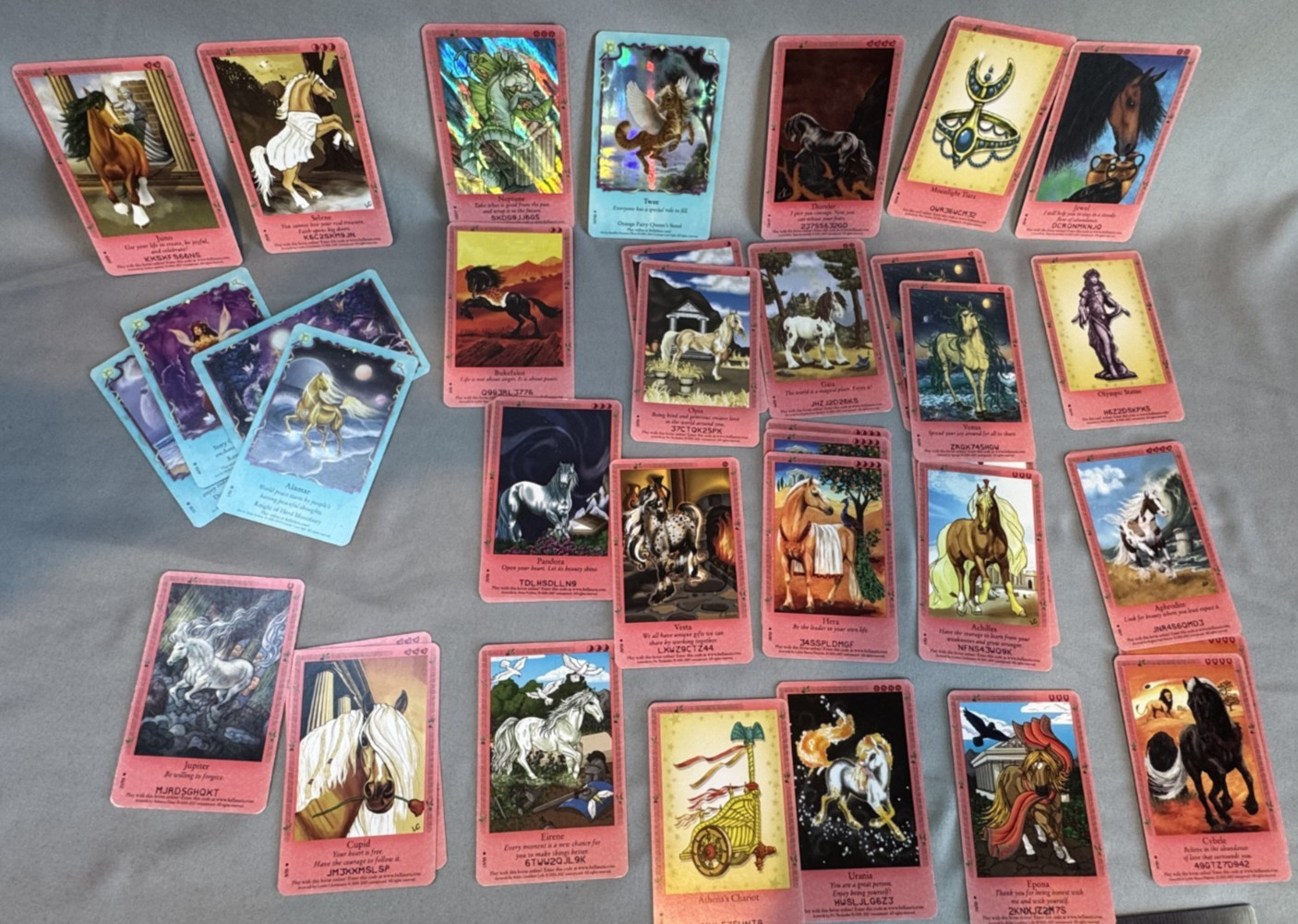 Bella Sara Horse Card Lot 37 Cards w/ 3 Foils Neptune Thunder Twee 2005-2007