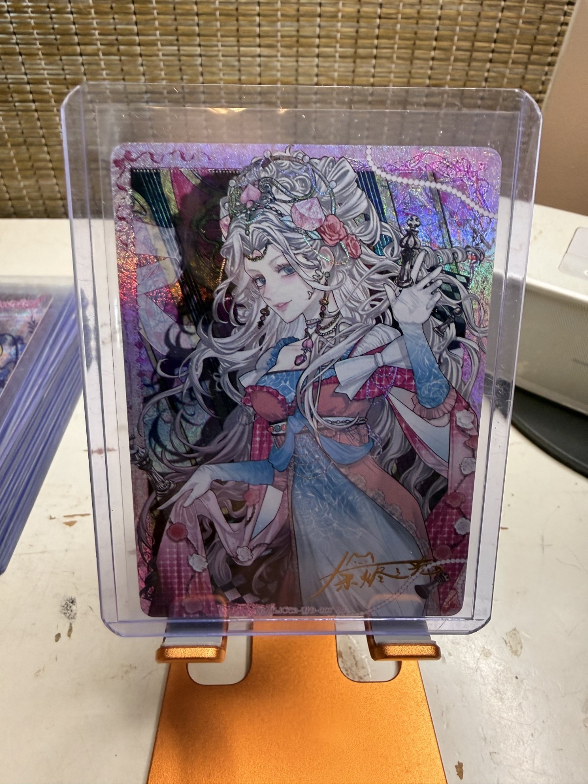 Wanmanshe Alice in Wonderland ARTIST AUTO CARD